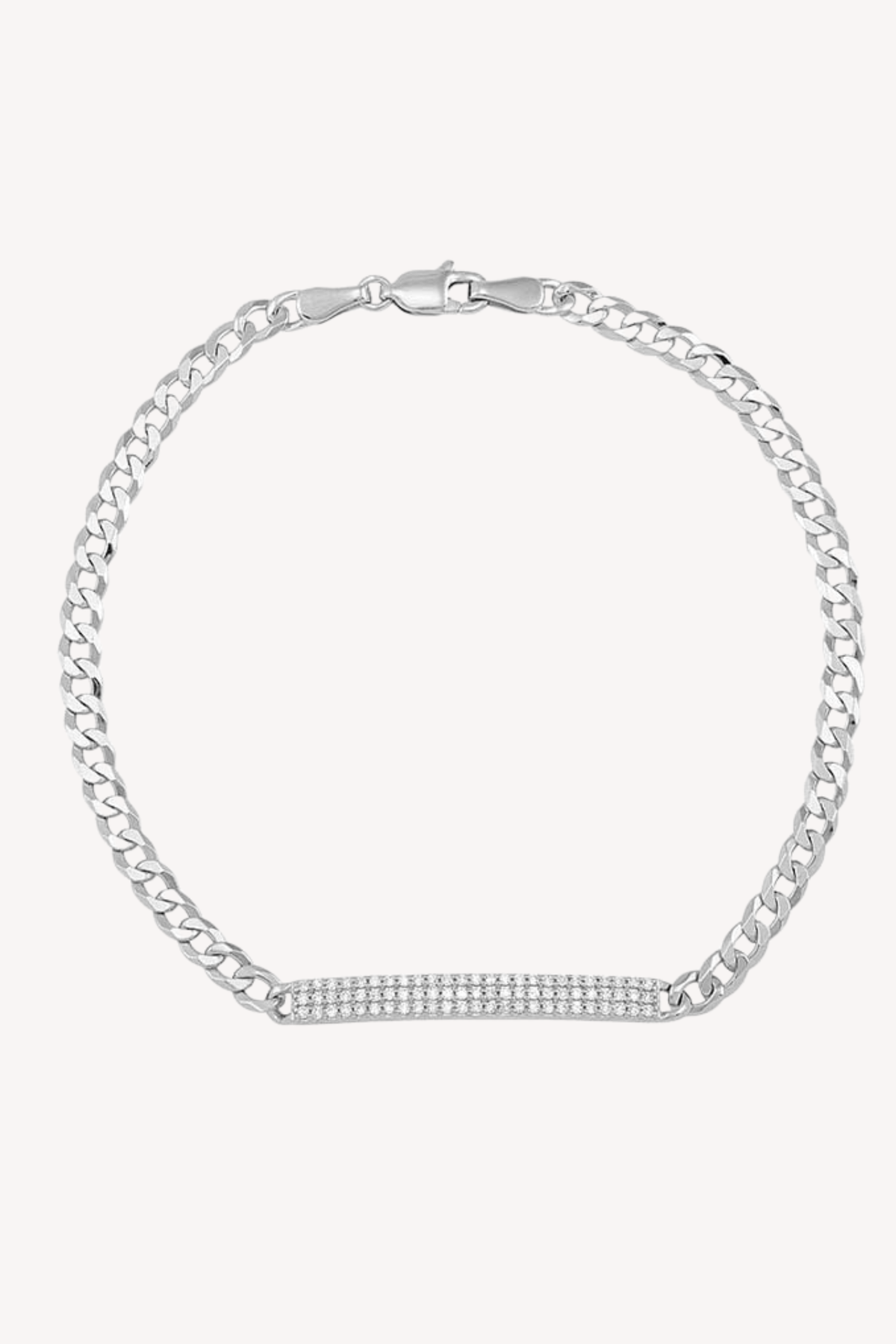 Diamond Bar Bracelet