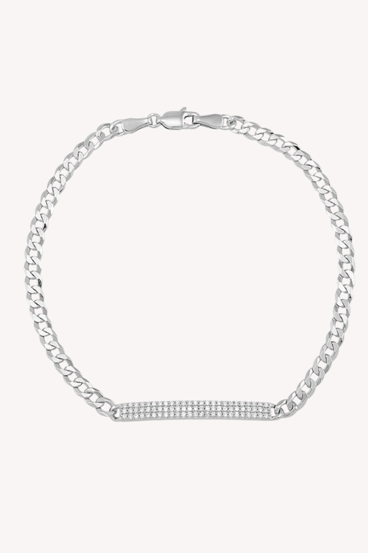 Diamond Bar Bracelet