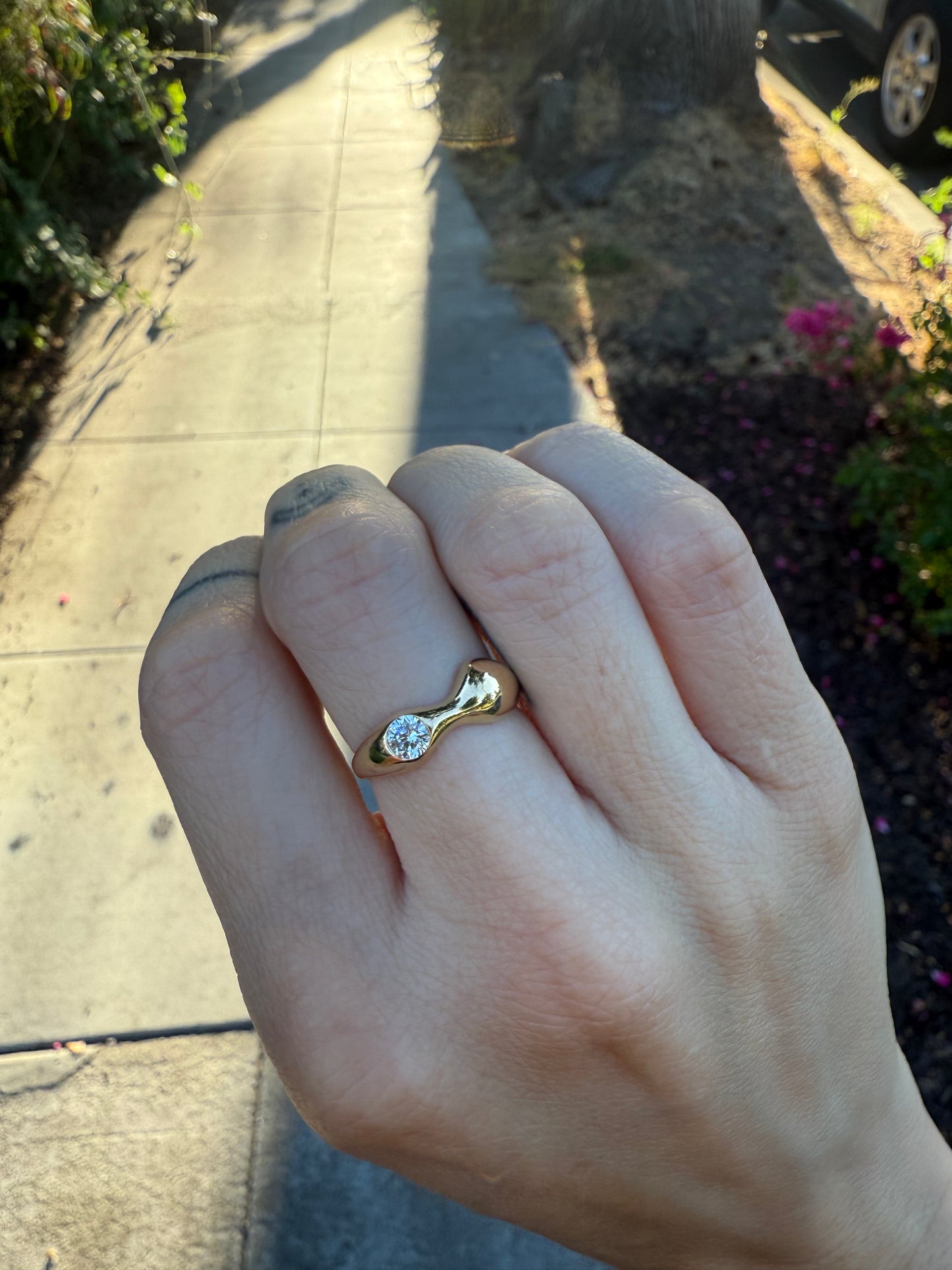 14k Gold 02 Ring Size 9 (In Stock)