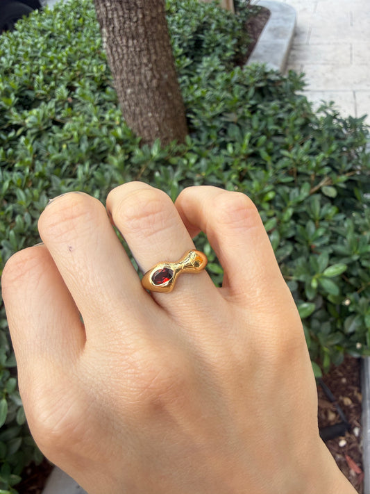 01 Ring Garnet