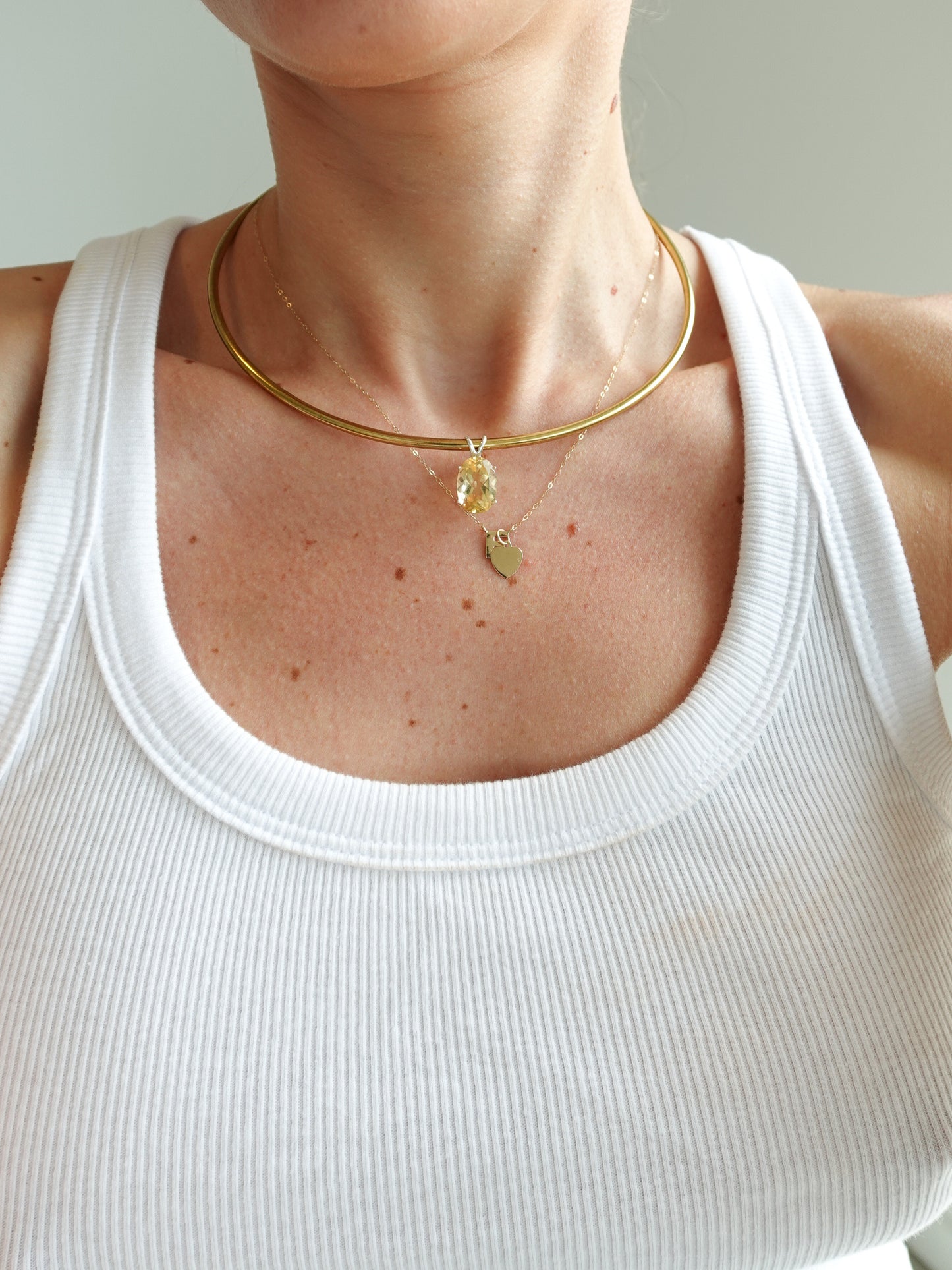 Citrine Choker
