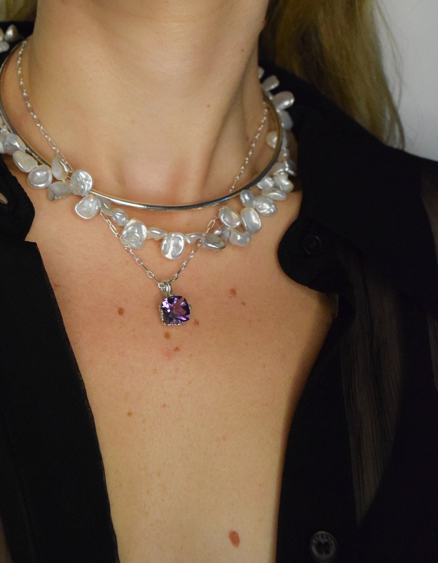 Natural Pearls Necklace