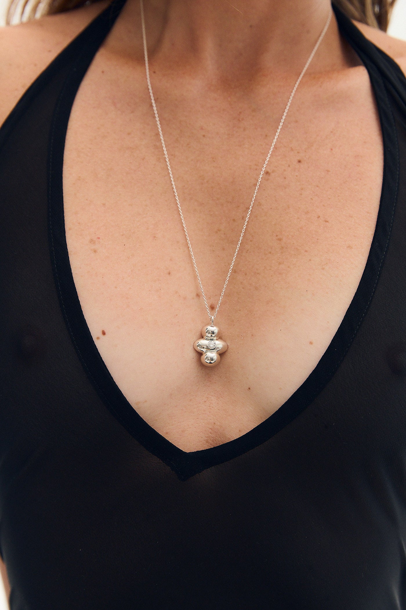 Diamond Totem Necklace