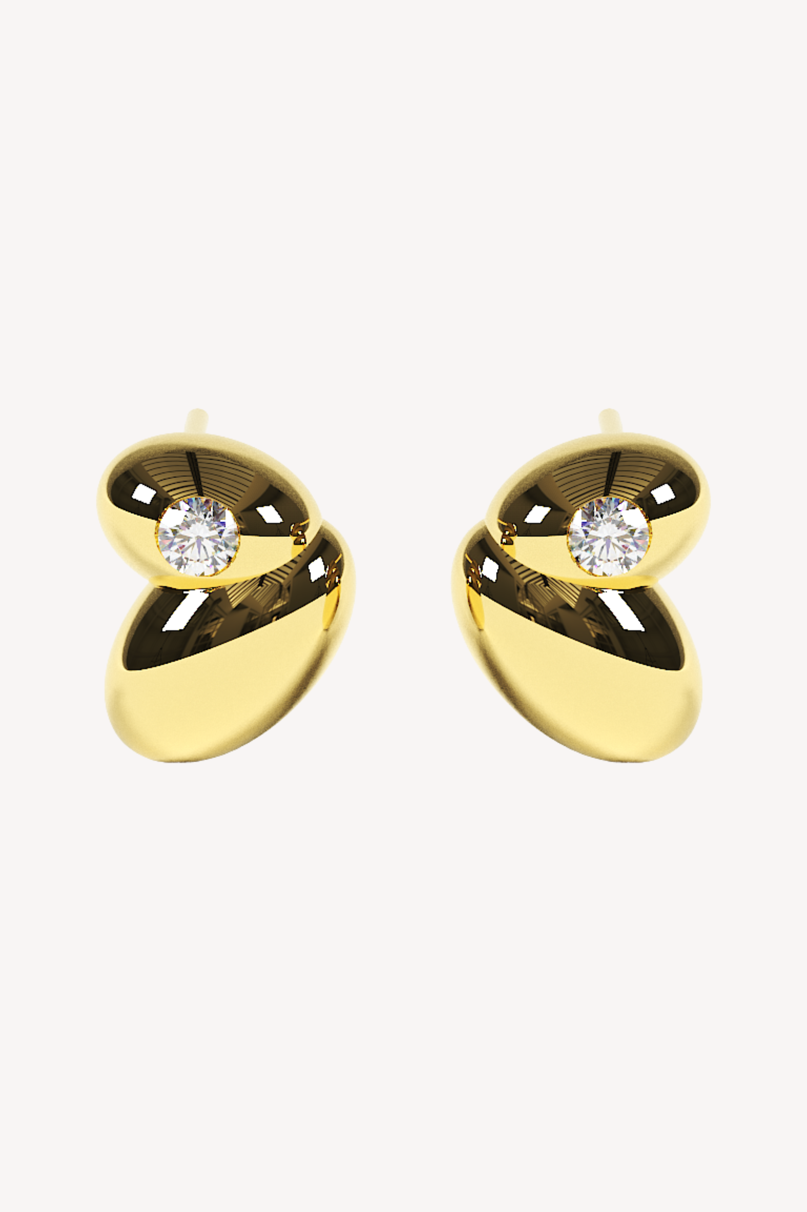 Pulse Diamond Earrings – Erea Jewelry