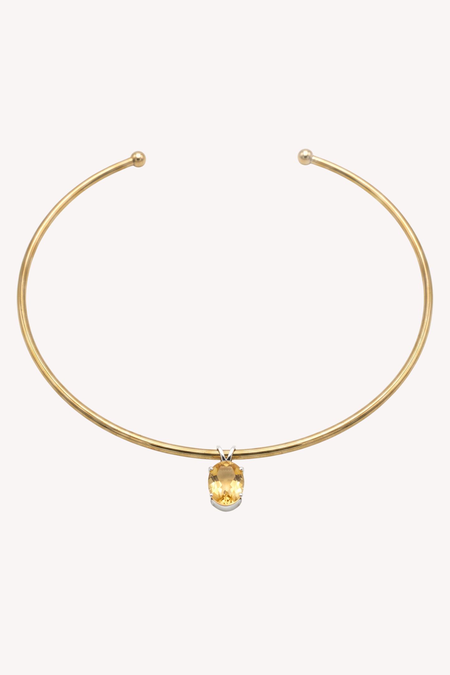 Citrine Choker