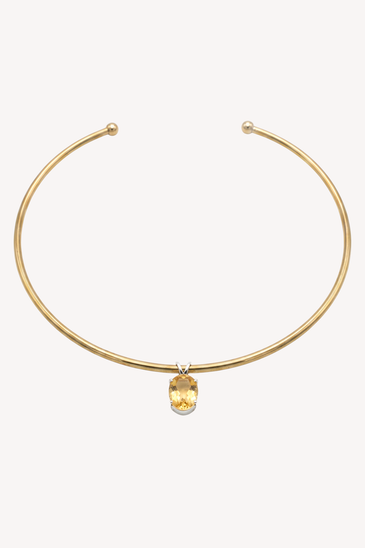 Citrine Choker