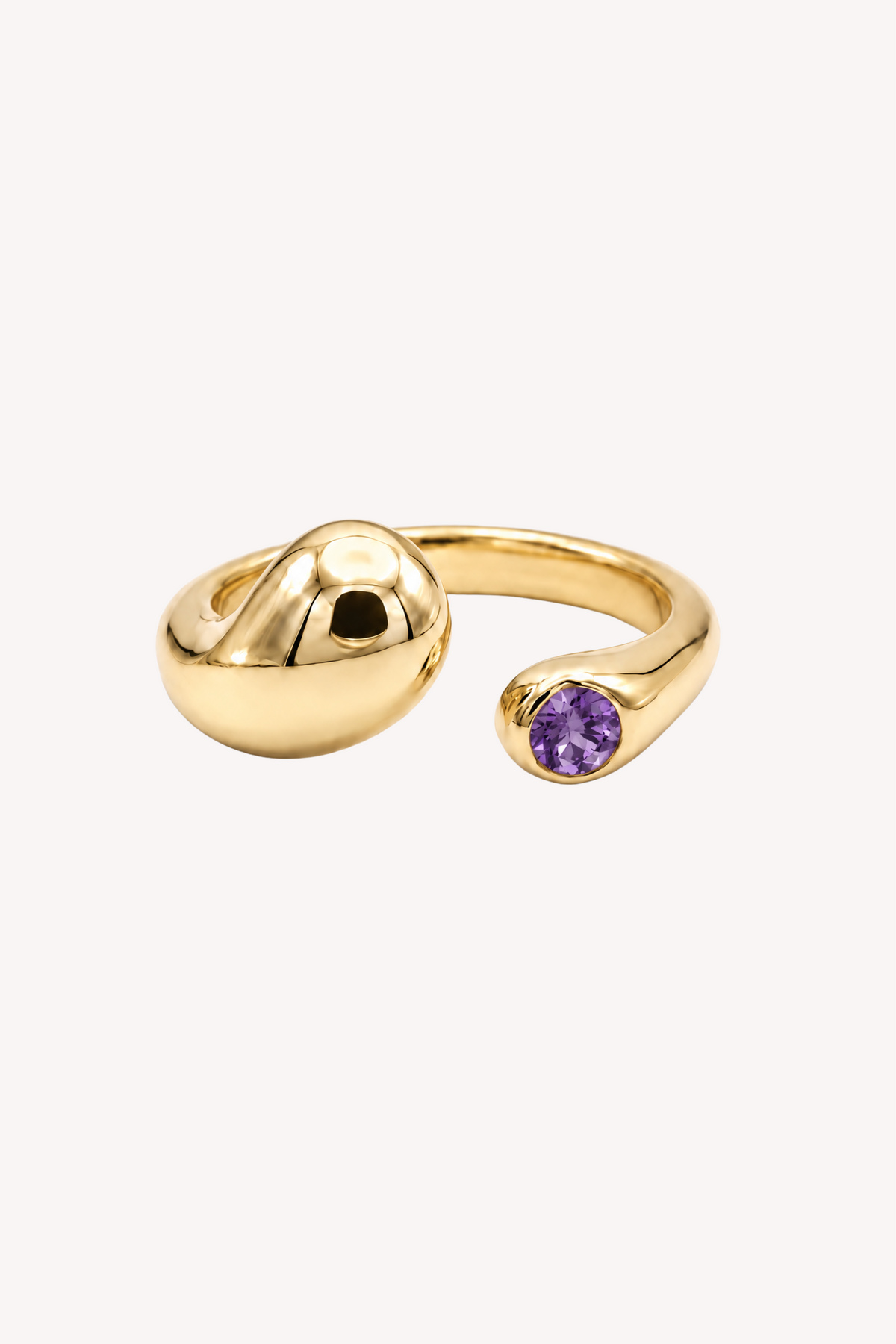 Abrazo Amethyst Ring