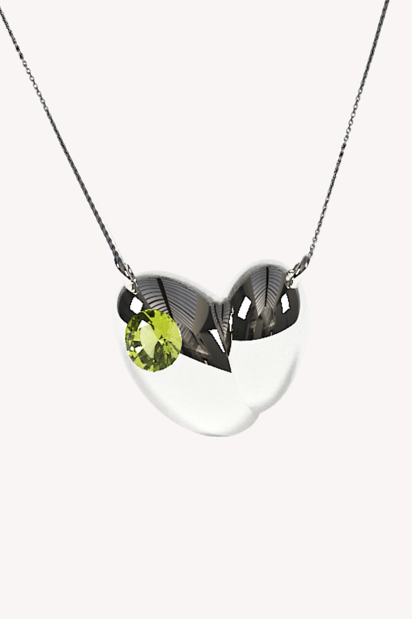 Peridot Pulse Necklace