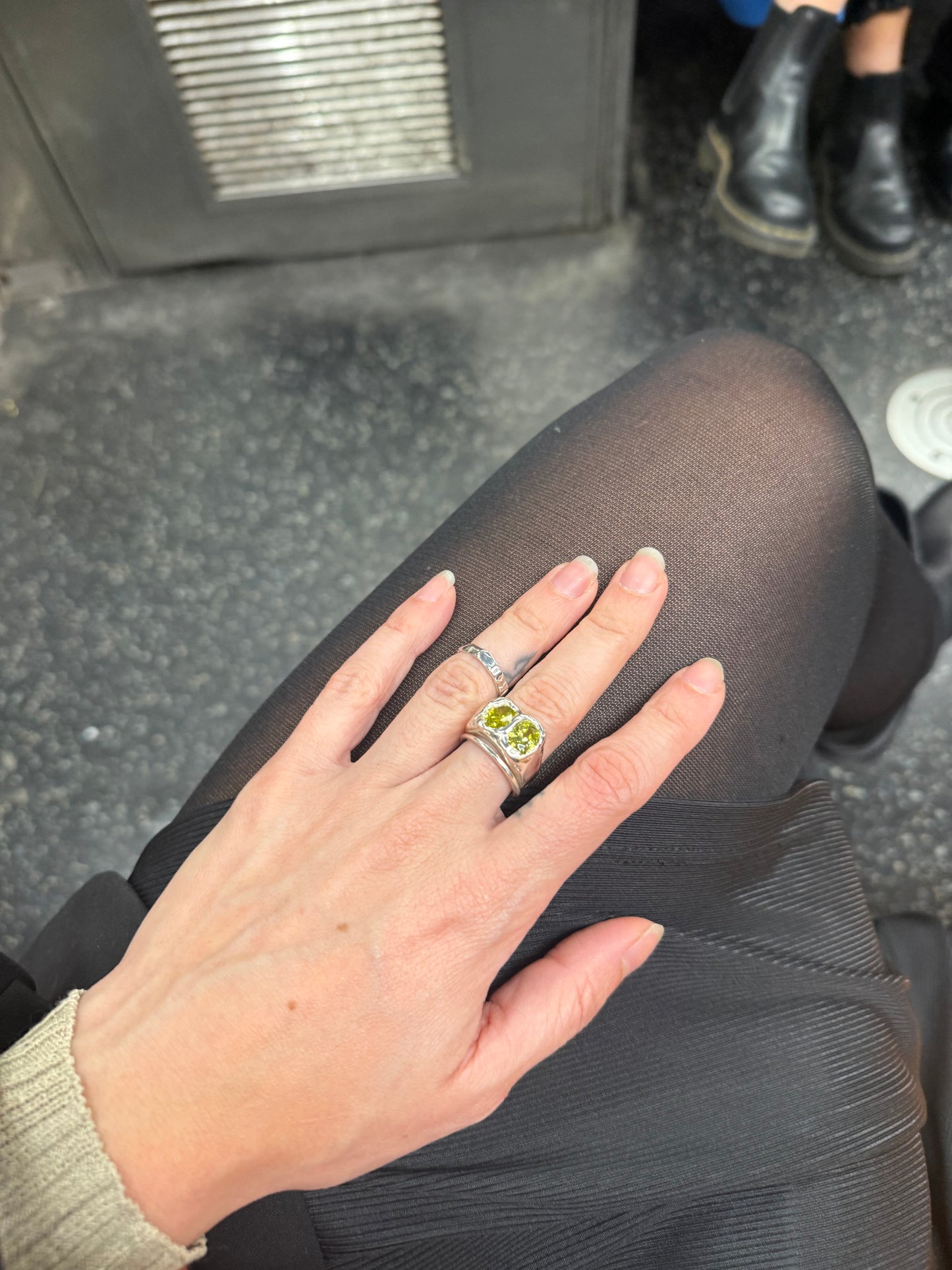 Freya Ring Green