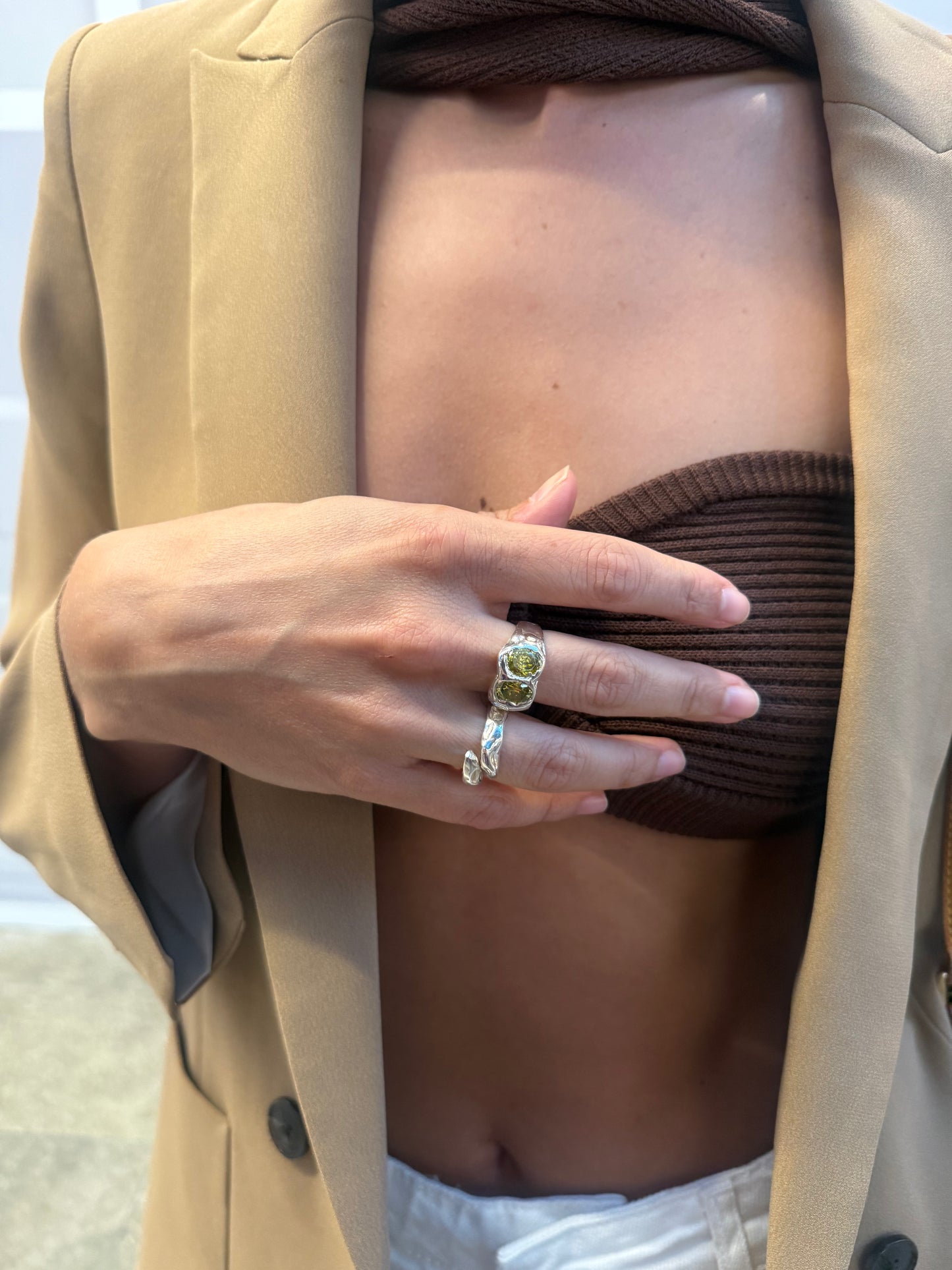Freya Ring Green