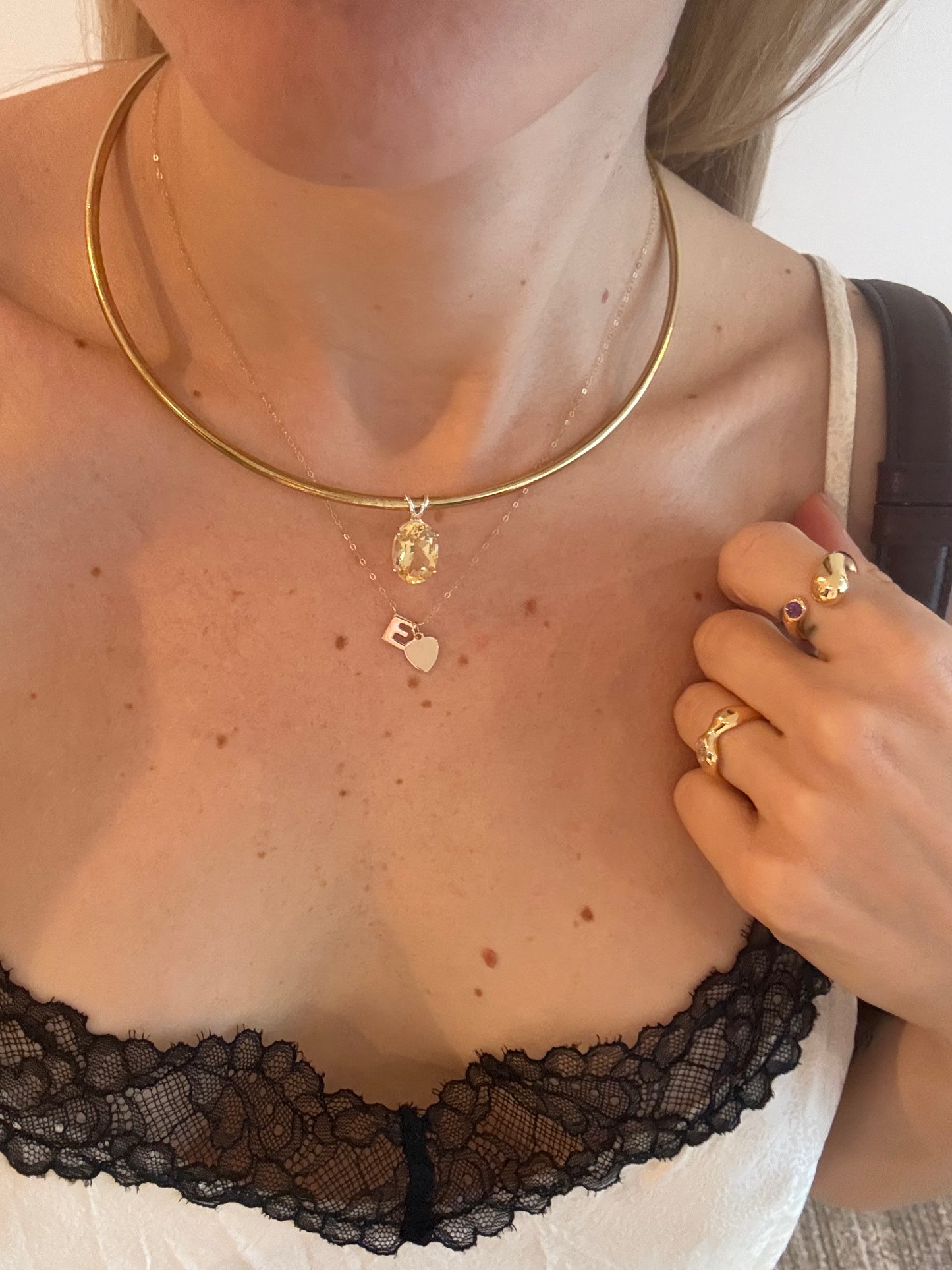 Citrine Choker