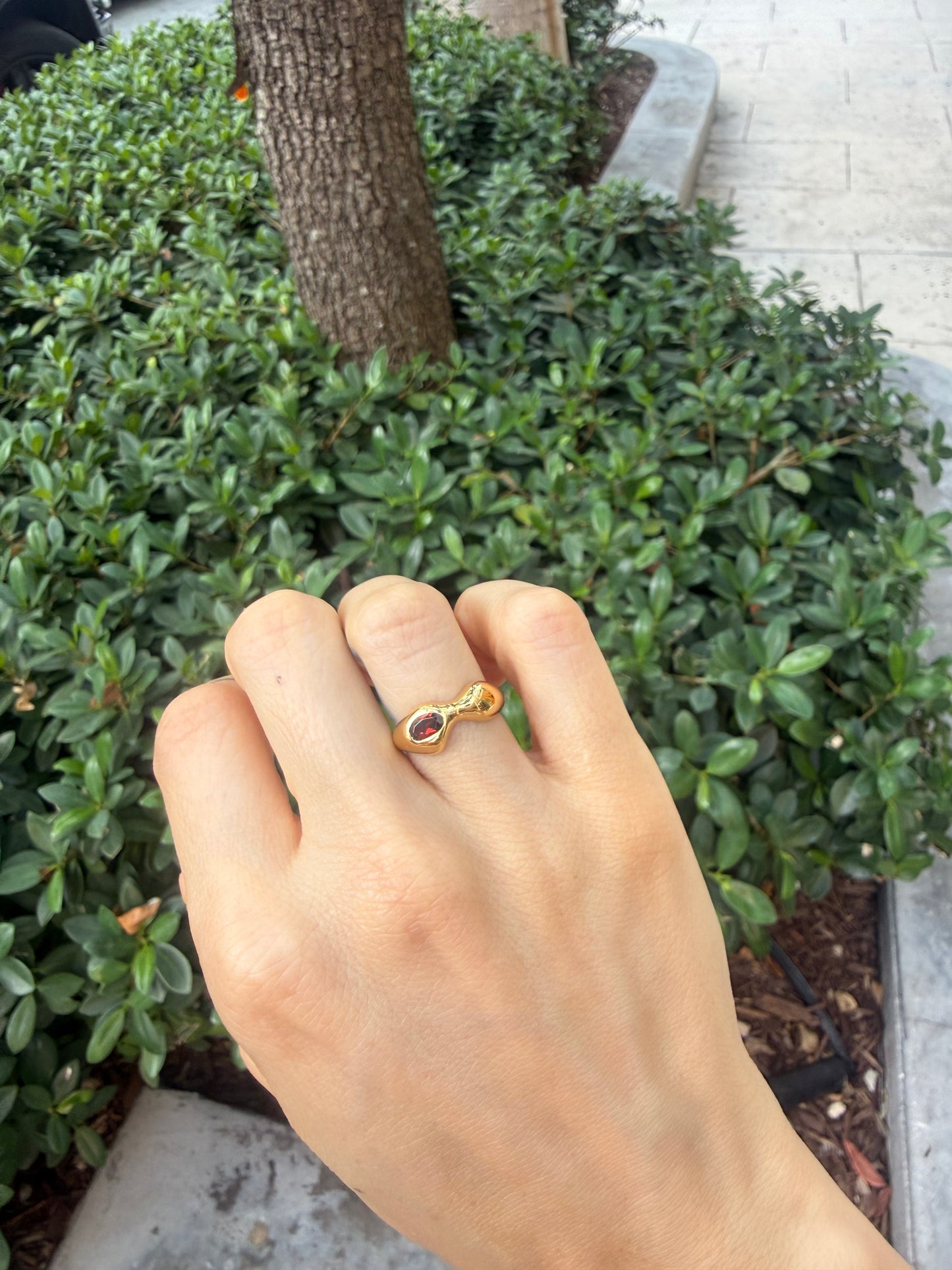 01 Ring Garnet
